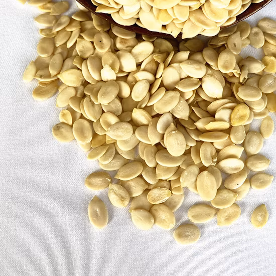 Novo produto, matéria-prima, grãos de melancia