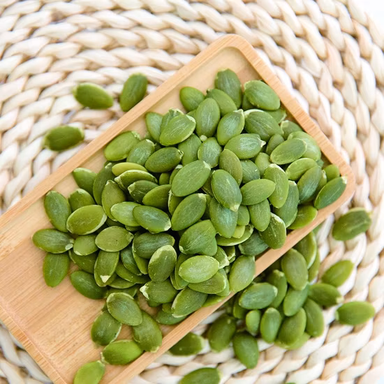 Venda quente de 2022 anos cultivada sem casca de semente de abóbora e grãos de pele brilhantes